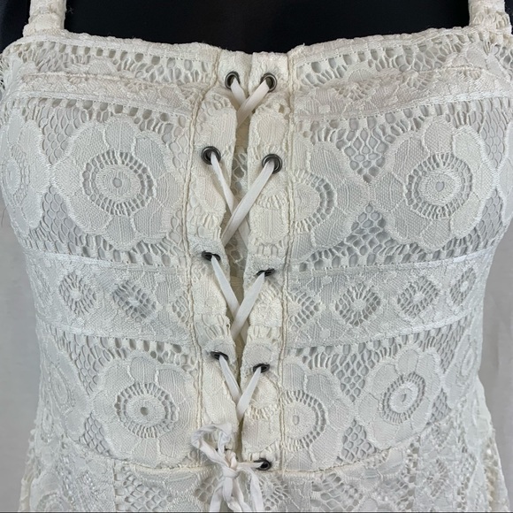 Aeropostale White Lace Dress, Size XL - Picture 5 of 6